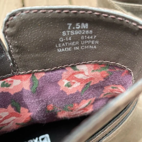 Sperry Top Sider Leather Bootie size 7.5M - Picture 4 of 8